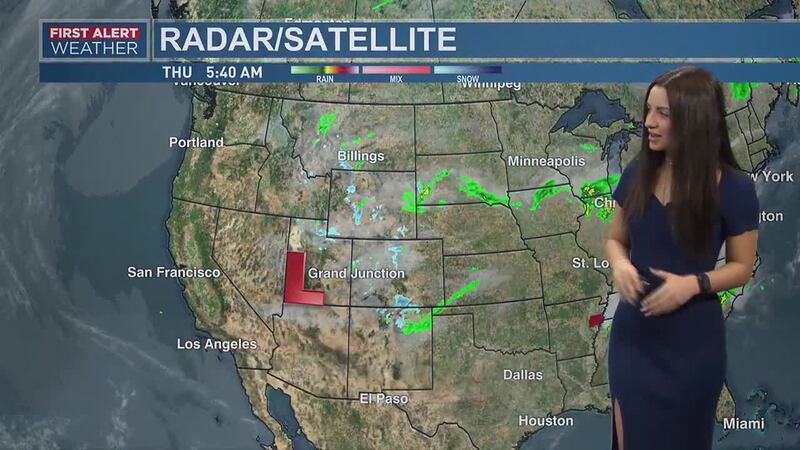 Heavy Cloud Coverage Today, Leading to Rain This Weekend