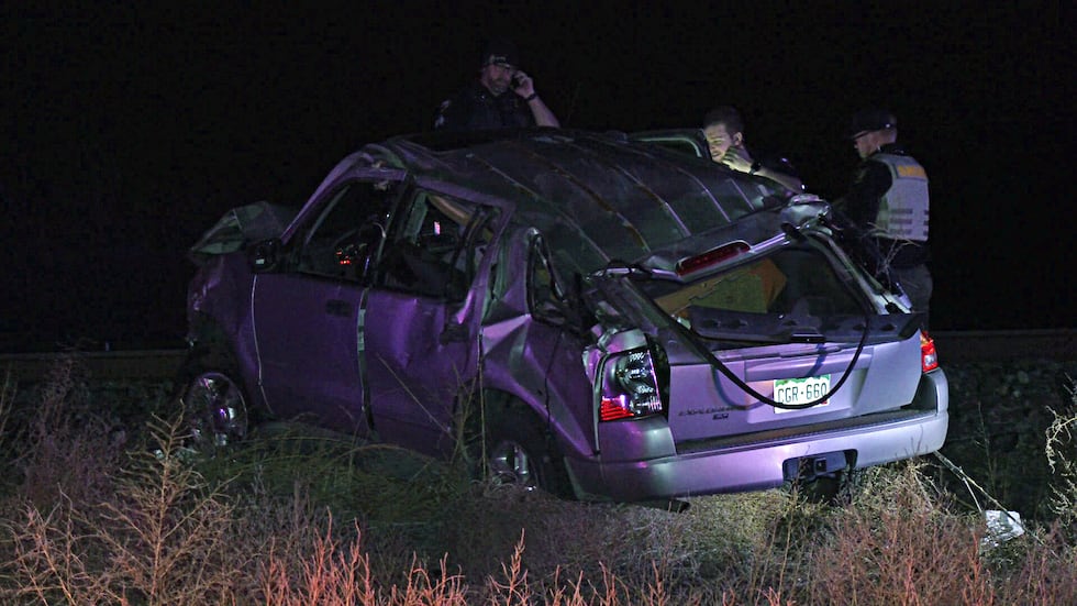A suspect was detained after a robbery that lead to a car crash in Grand Junction.