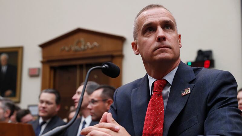 FILE - In this Sept. 17, 2019 file photo, Corey Lewandowski, former campaign manager for...