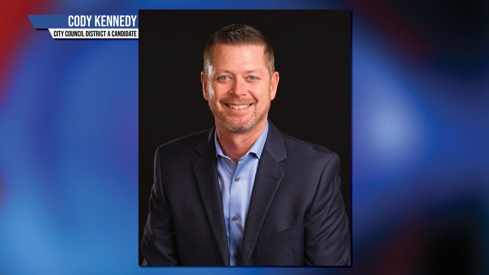 City Council District A Candidate Cody Kennedy.