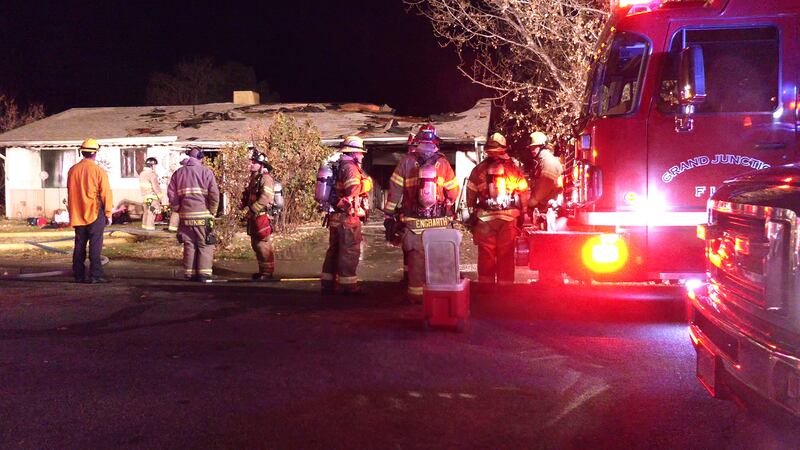 All occupants and several pets were able to escape the house fire that occurred in Grand...