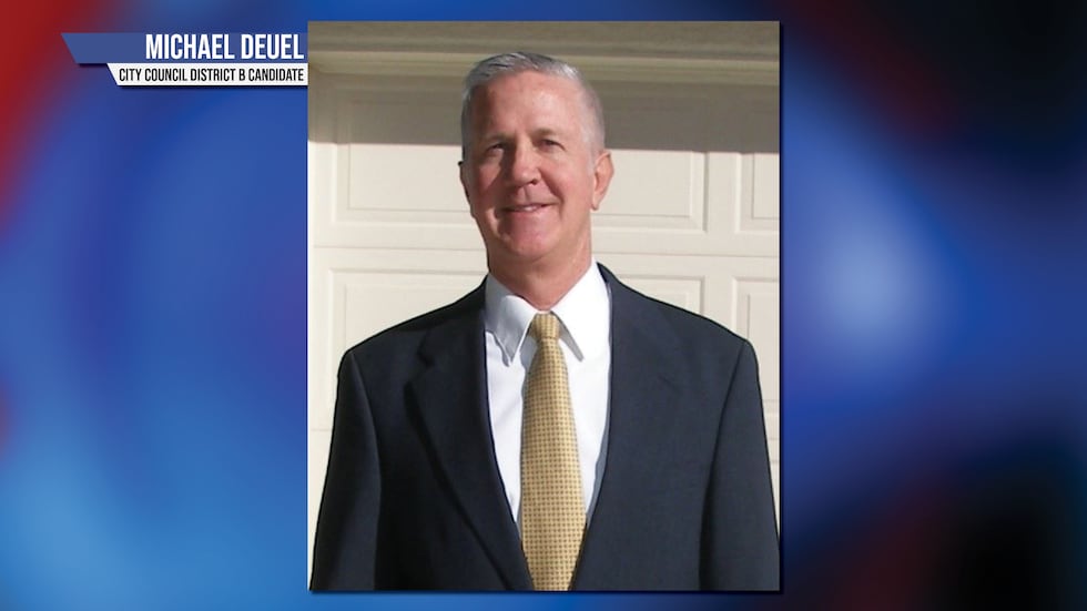 City Council District B candidate Michael Deuel.
